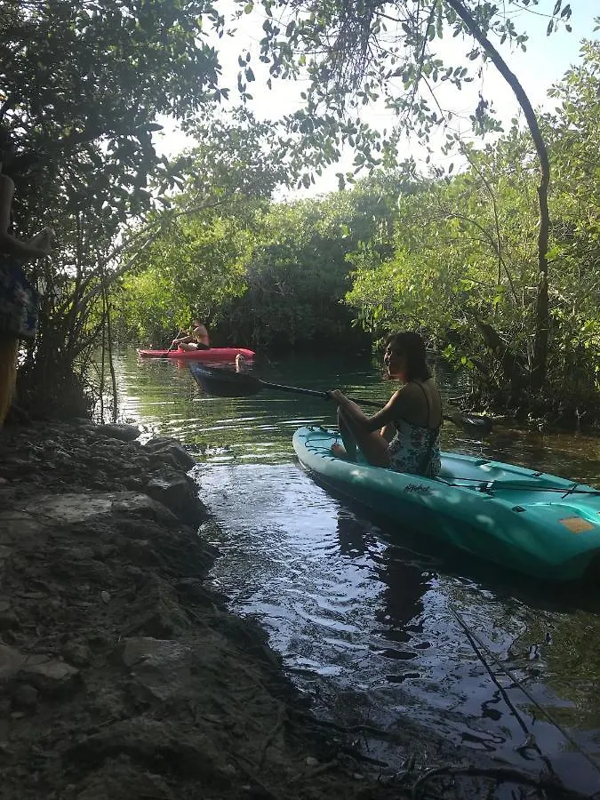 Luxusní stan Hotel Cenote Encantado Tulum Eco-Glamping Camp Mexiko