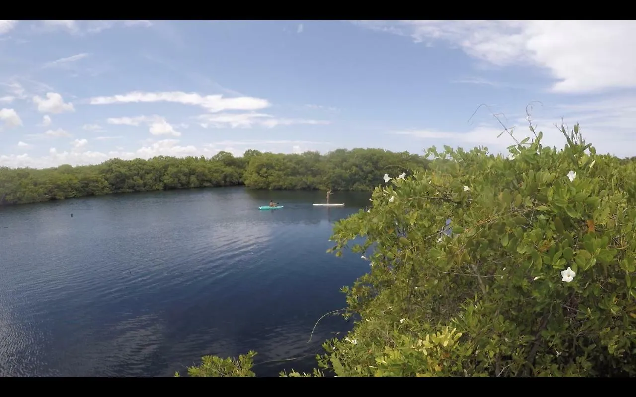 Cenote Encantado Tulum Eco-Glamping Camp Hotel Mexico