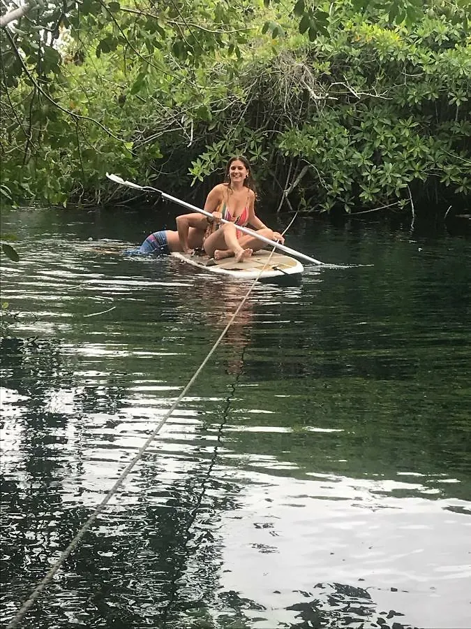Cenote Encantado Tulum Eco-Glamping Camp Hotel Luxury tent